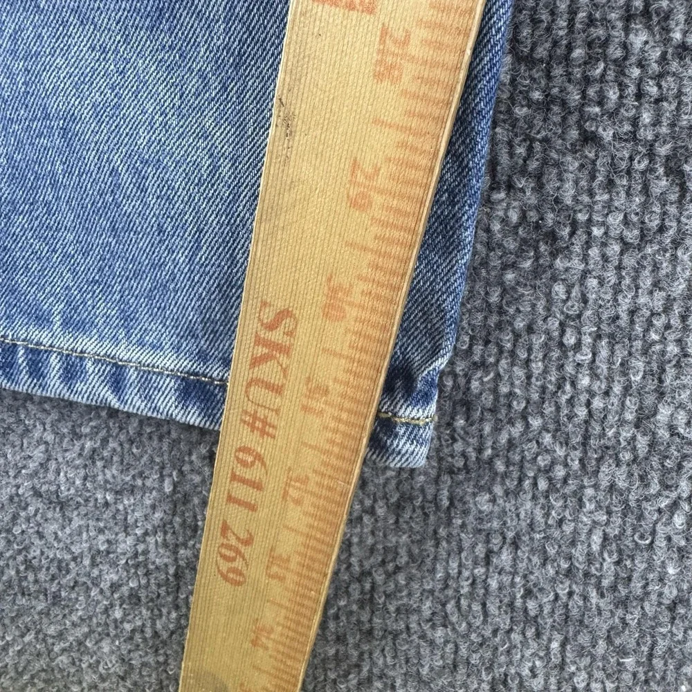 Levis 505 Jeans Mens 32x32 Blue Regular Straight Light Wash Denim Pants